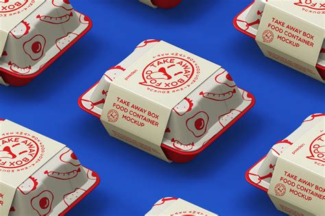 Food Psd Take Away Box Mockup | Psd Mock Up Templates | Pixeden