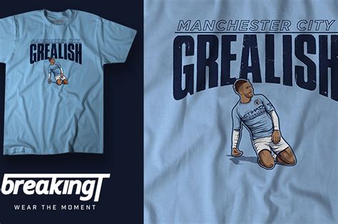 Manchester City’s Jack Grealish T-shirt Now On Sale - Bitter and Blue