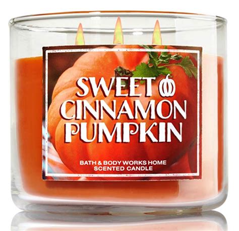 Bath & Body Works® SWEET CINNAMON PUMPKIN Home Scented Candle Reviews 2019