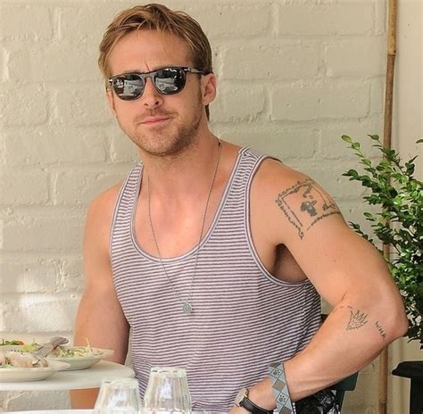 Ryan Gosling Tattoos | CelebritiesTattooed.com