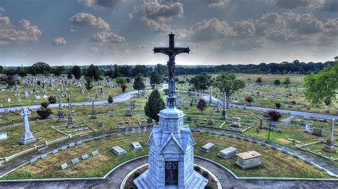 Mt Calvary Cemetery Photograph by Tredegar DroneWorks