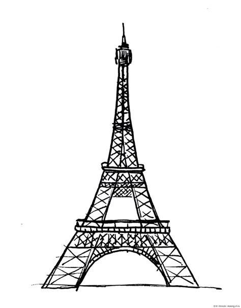 La Tour Eiffel Dessin