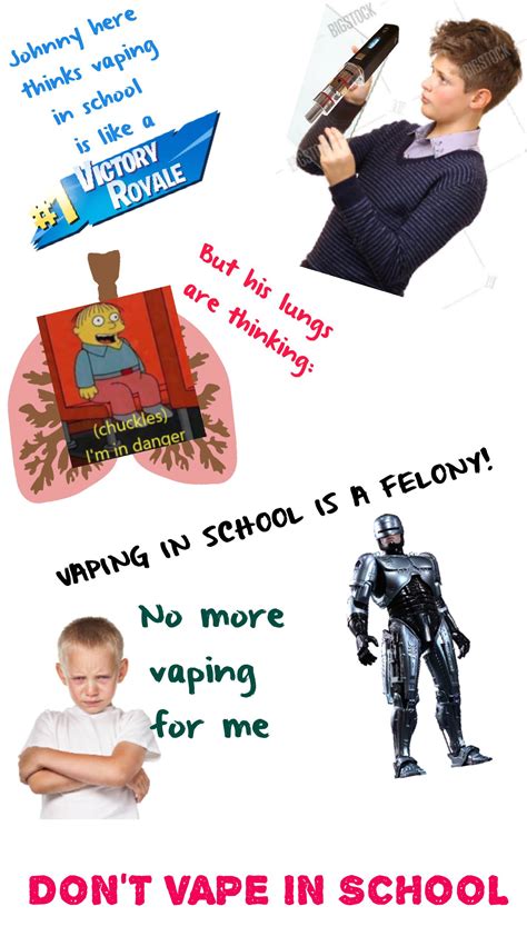 My school is having an anti vape poster competition. This is mine : r ...