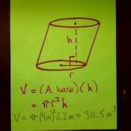 Volume of an Oblique Cylinder Tutorial | Sophia Learning