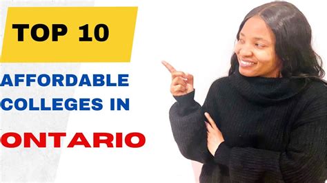 Top 10 Affordable Colleges in Ontario for International Student. STUDY IN CANADA 🇨🇦. 🇹🇿🇰🇪🇺🇬 ...