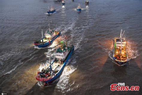 Annual fishing ban lifted in east China sea