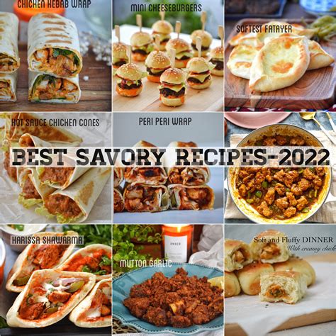 Best Savory Recipes from 2022 - Savory&SweetFood