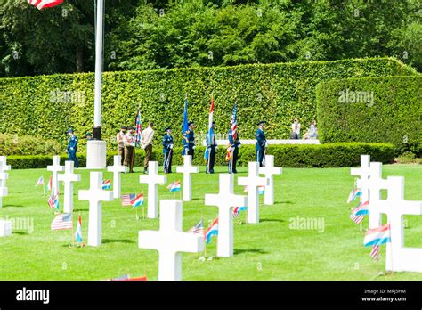 Luxembourg American Cemetery and Memorial Stock Photo - Alamy