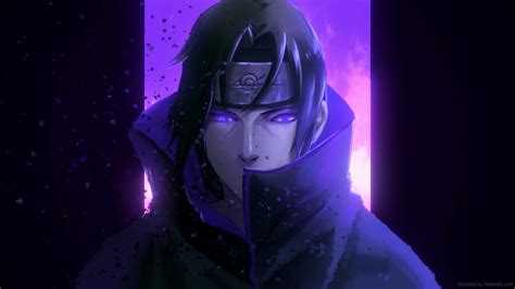 Akatsuki Itachi Rinnegan Live Wallpaper - MoeWalls