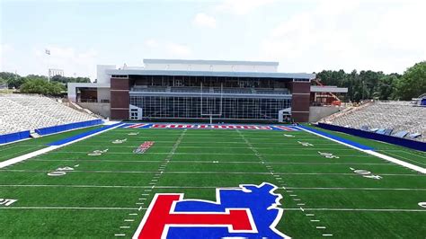 Louisiana Tech Football Stadium End zone Construction - YouTube