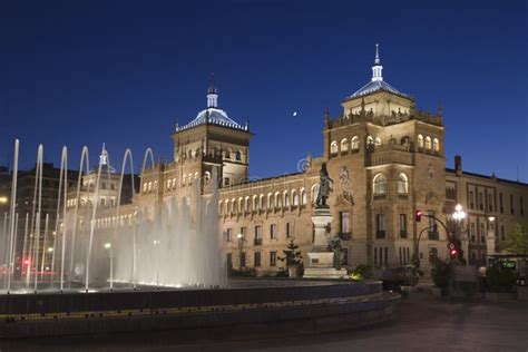 Valladolid, Spain, Night Scene Editorial Photography - Image: 19187807