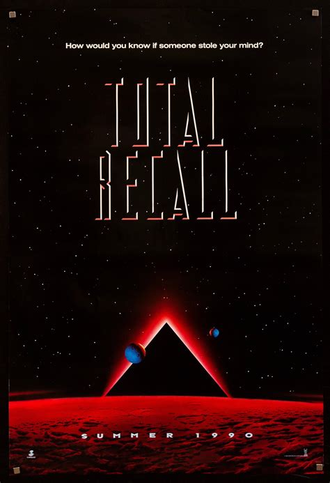 Total Recall Movie Poster 1990 1 Sheet (27x41)