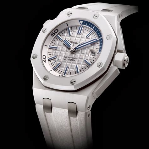 OceanicTime: AUDEMARS PIGUET Royal Oak Offshore DIVER WHITE CERAMIC