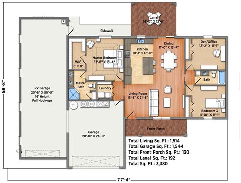 Barndominium Floor Plans With Rv Garage | Printable Templates Free