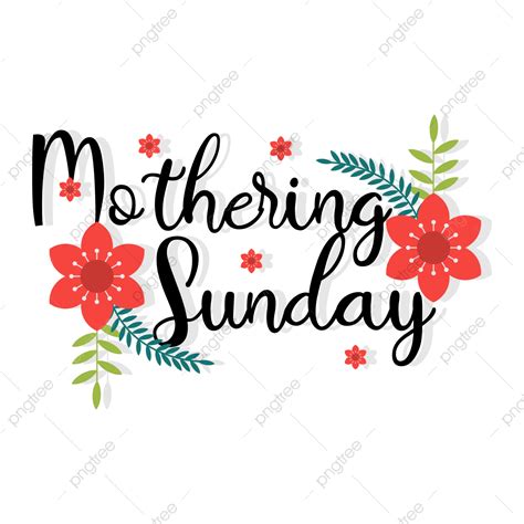 Flower Mothers Clipart Vector, Mothering Sunday Flowers, Happy, Sunday, Mothering PNG Image For ...