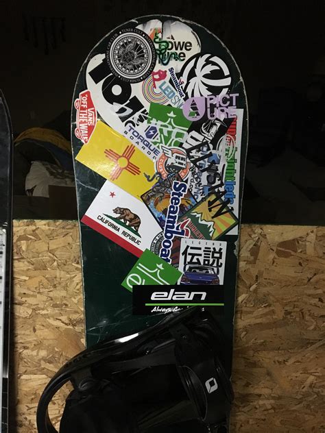 Started to put my stickers on my snowboard yesterday, whats the best ...