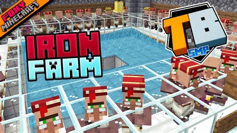 IRON FARM Trading Hall | Truly Bedrock [1-13] | Minecraft Bedrock ...