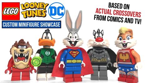 LEGO DC + LOONEY TUNES MASH-UP Custom Minifigure Showcase (These are ...