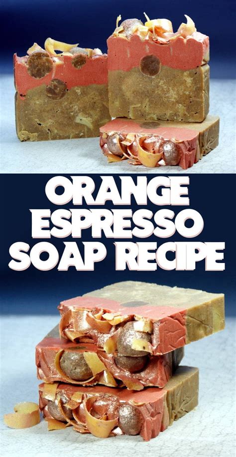 Homemade Orange & Espresso Soap Recipe