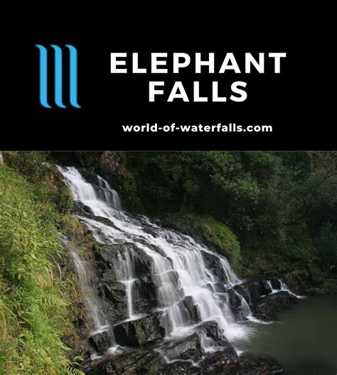 Elephant Falls - 3-Step Waterfall near Shillong in NE India