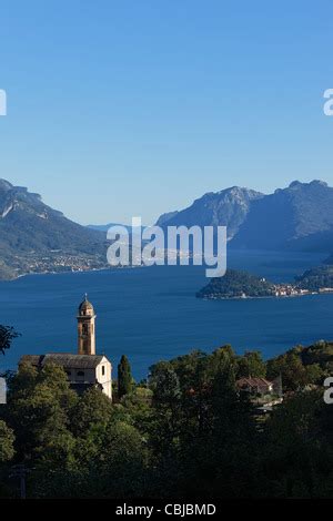 Plesio, view to Bellagio, Lake Como, Lombardy, Italy Stock Photo - Alamy