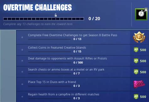 Fortnite Overtime Challenges and How to Solve Them – Fortnite Guides and News