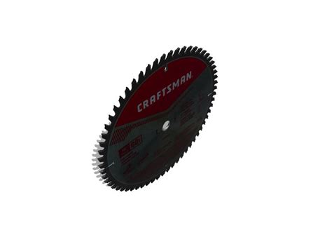 CRAFTSMAN 10-in 60-Tooth Fine Finish Carbide Miter/Table Saw Blade in the Circular Saw Blades ...