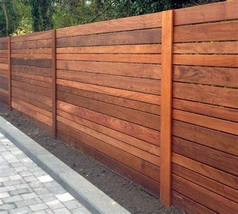 Ipe Wood Fence Design