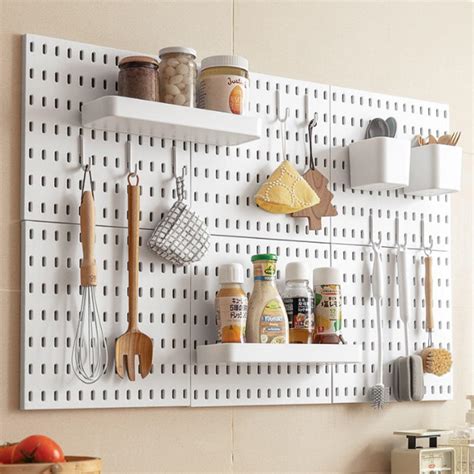 Design Your Own Pegboard Wall Organizer | Tray & Hooks | Style Degree