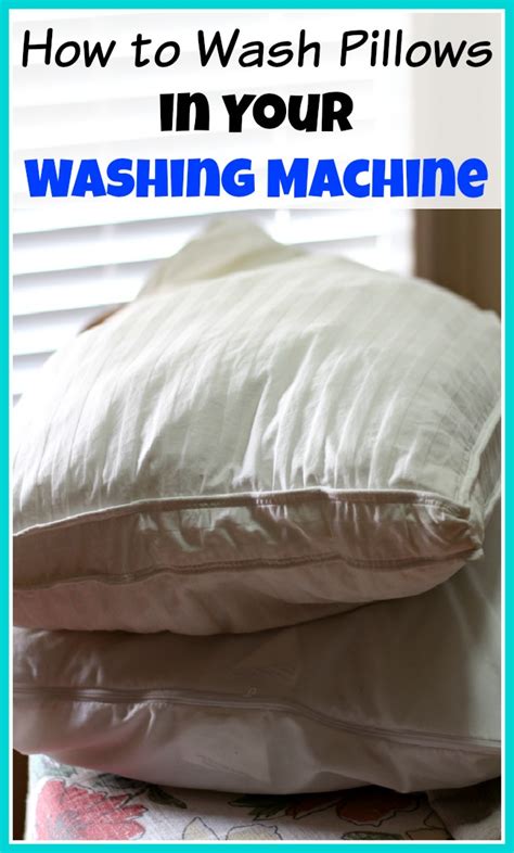 How to Wash Pillows in Your Washing Machine (and Dry Them in a Dryer ...