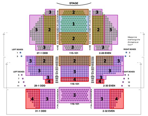 New Amsterdam Theater Seating Chart | Aladdin | TickPick