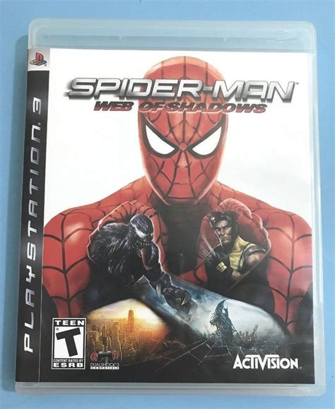 Spider-Man: Web of Shadows Sony PlayStation 3 PS3 Complete Spiderman ...