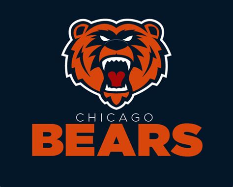 Chicago Bears Logo - Bear PSD, free vector - Clip Art Library png for ...