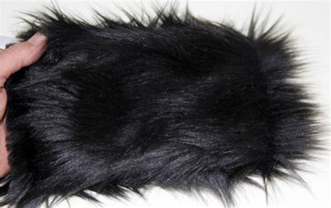 Black Bear Fur - Swatch (Replica)