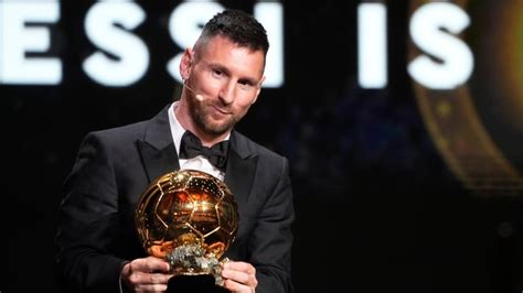 Messi wins record-extending 8th Ballon d'Or as Spain's Bonmati takes ...