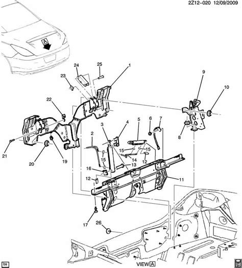 Exploring the Inner Workings of the 2007 Pontiac G6 GT Hardtop Convertible: A Parts Diagram