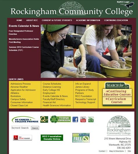 Rockingham Community College | Community college, College, University list