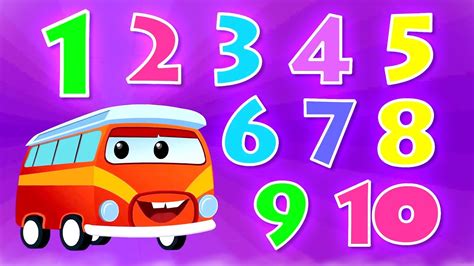 Ten Little Numbers | Learning Videos for Children | Numbers Song | Count 1 to 10 - Kids Tv ...