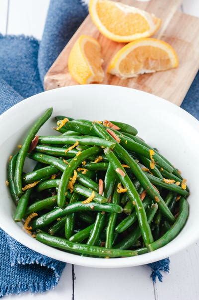 Blue Lake Green Beans Recipe With Orange & Almonds | RecipeLion.com