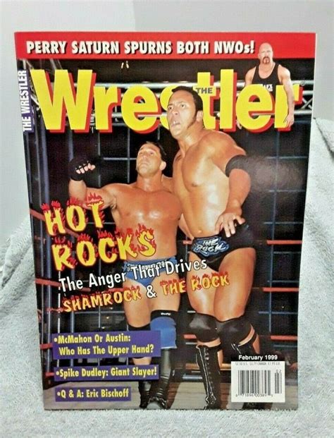 The Wrestler February 1999 Magazine the Rock Perry Saturn - Etsy ...