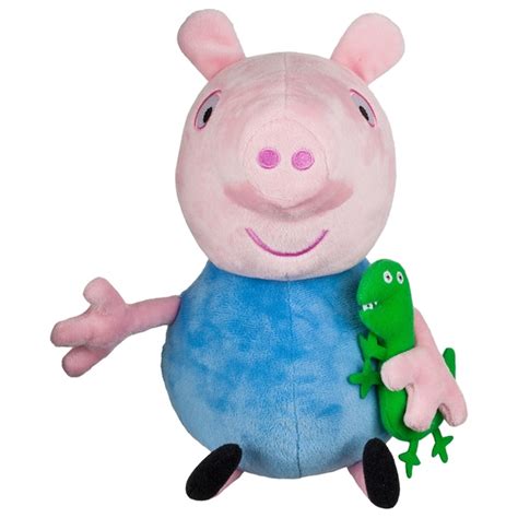 Peppa Wutz Schorsch mit Sound Kuscheltier | Smyths Toys Schweiz