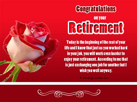 Retirement Wishes, Greetings and Retirement Messages – Wordings and ...