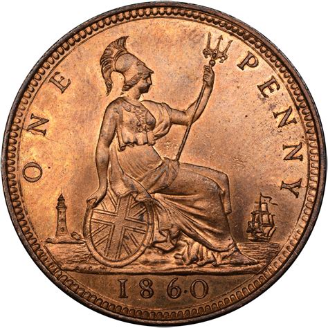 1860-1874 Great Britain Penny KM 749.2 Prices & Values | NGC