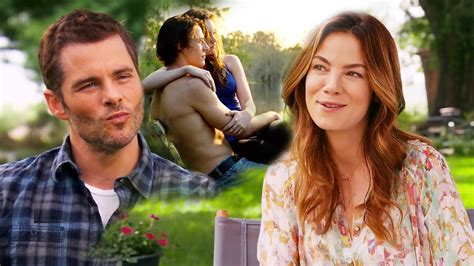 "The Best of Me" Cast, James Marsden & Michelle Monaghan Talk New Movie - Celebrity Interview ...