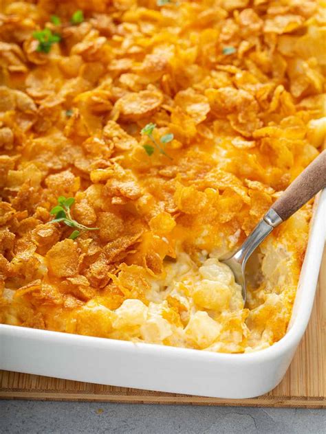 Cheesy Hash Brown Casserole - My Baking Addiction