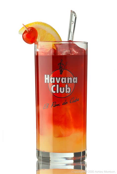 Havana Club cocktail drink by Ashley Morrison.