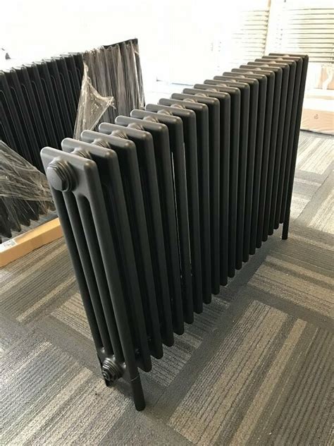 Matt Black Column Radiators. Amazing Quality