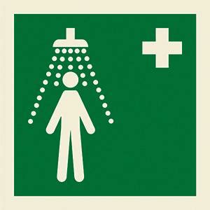 Emergency shower symbol | Marine Equipment and Services Co. LTD