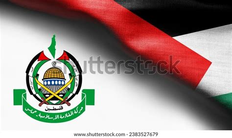 Hamas Logo Fabric Texture Flag Palestine Stock Illustration 2383527679 ...