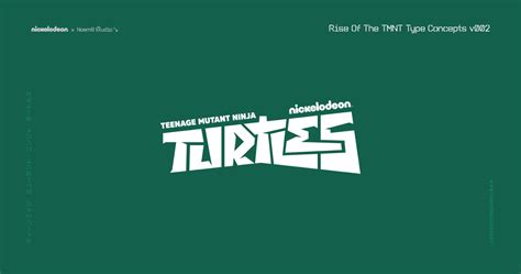 Rise of the TMNT — Logo/Lettering on Behance